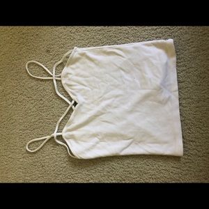 White tank top